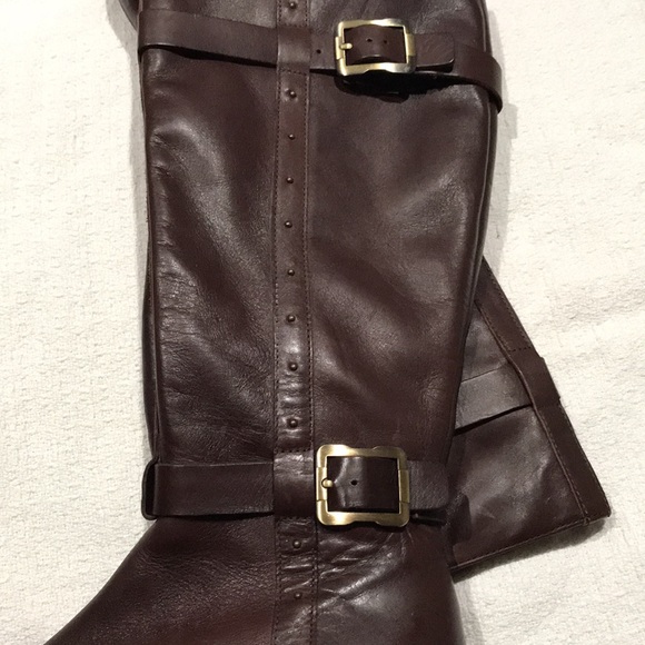 DIBA, Women's Black Leather Boots, Size 6M - Picture 6 of 6